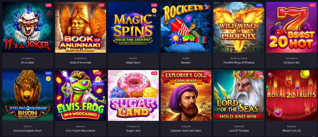 woo casino slots